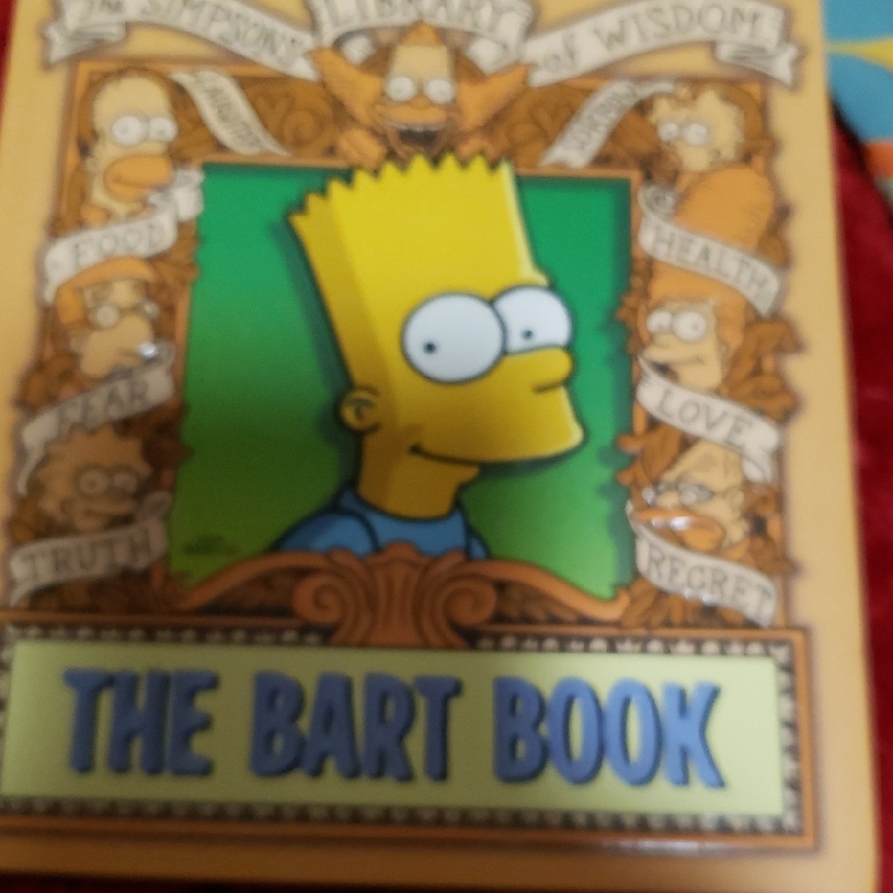The Bart Book with Cartoon Cover Paperback